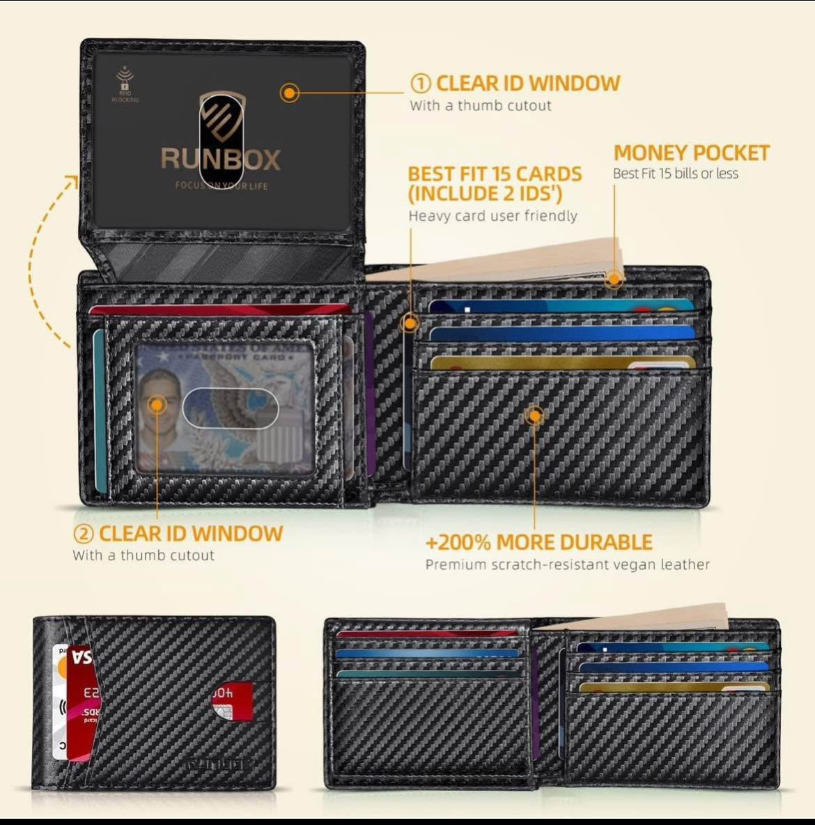 Billetera para Hombre – Estilo, seguridad y elegancia